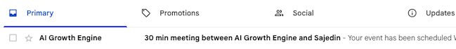 Google Calendar Invite Step 1
